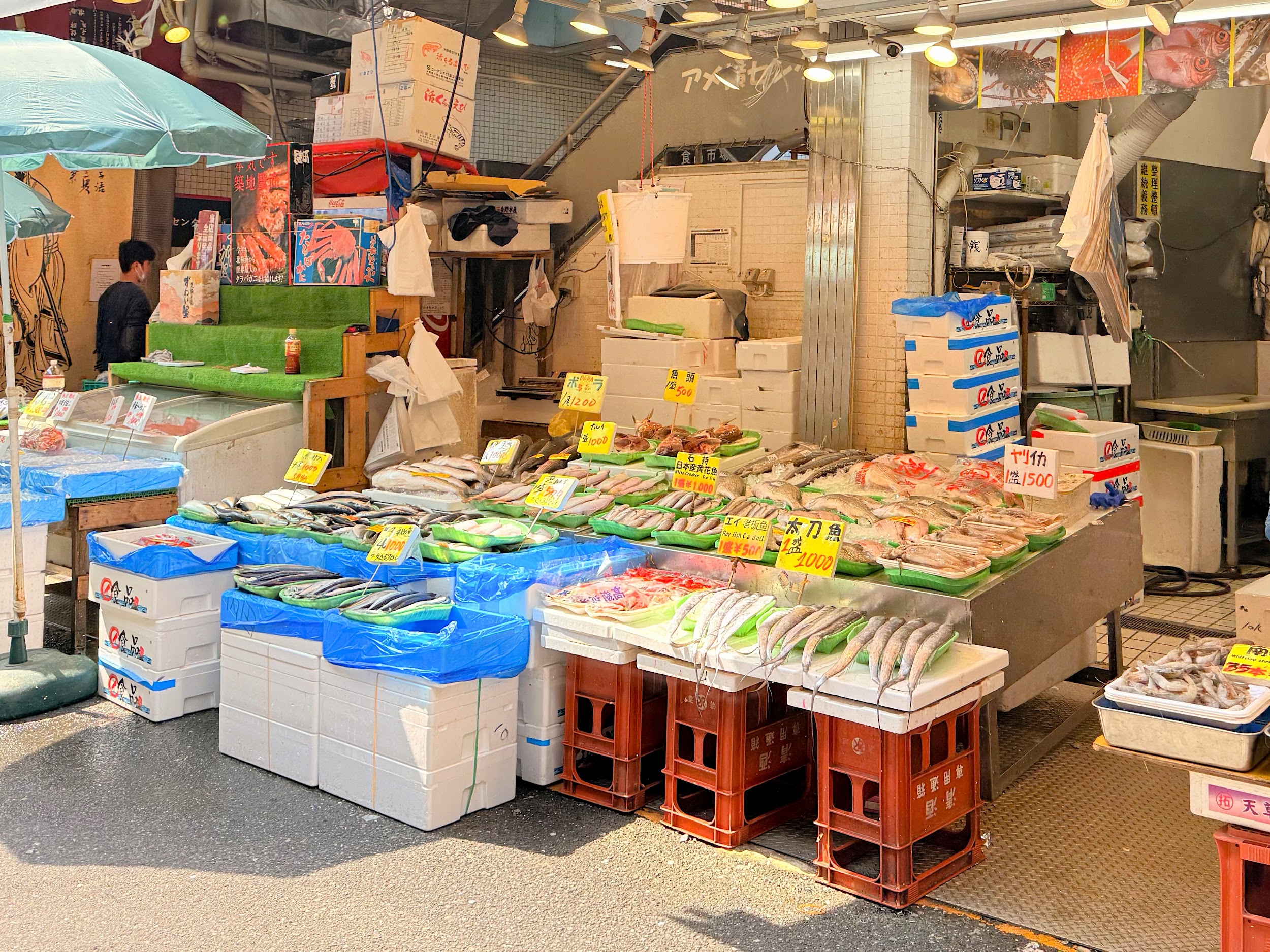 アメ横商店街_鮮魚店