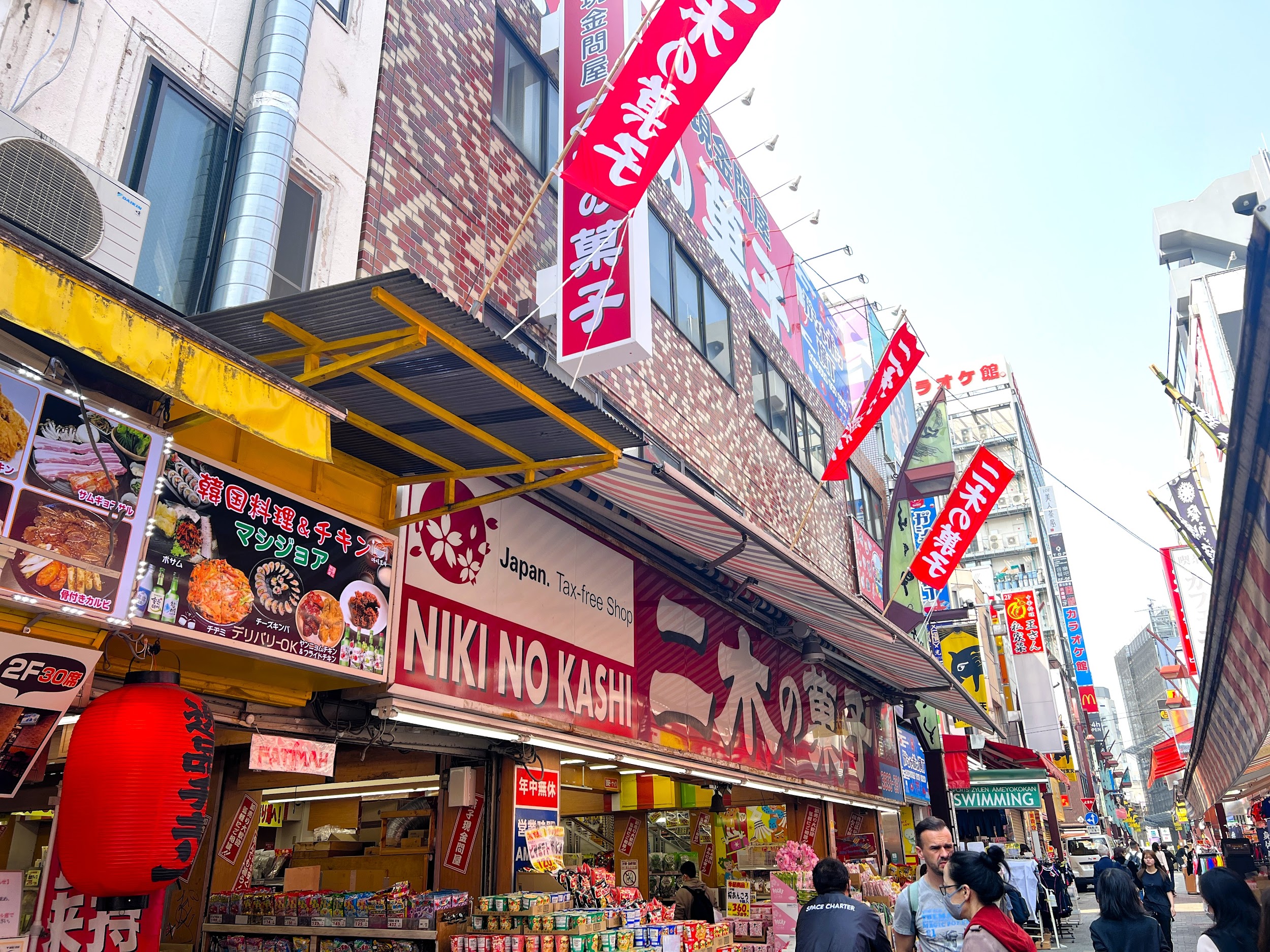 アメ横商店街_二木の菓子