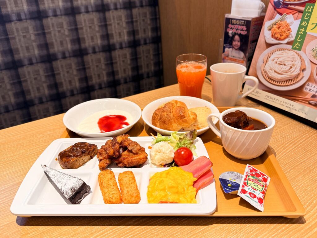 JR東日本ホテルメッツ プレミア 秋葉原_食べ放題のモーニングビュッフェ
