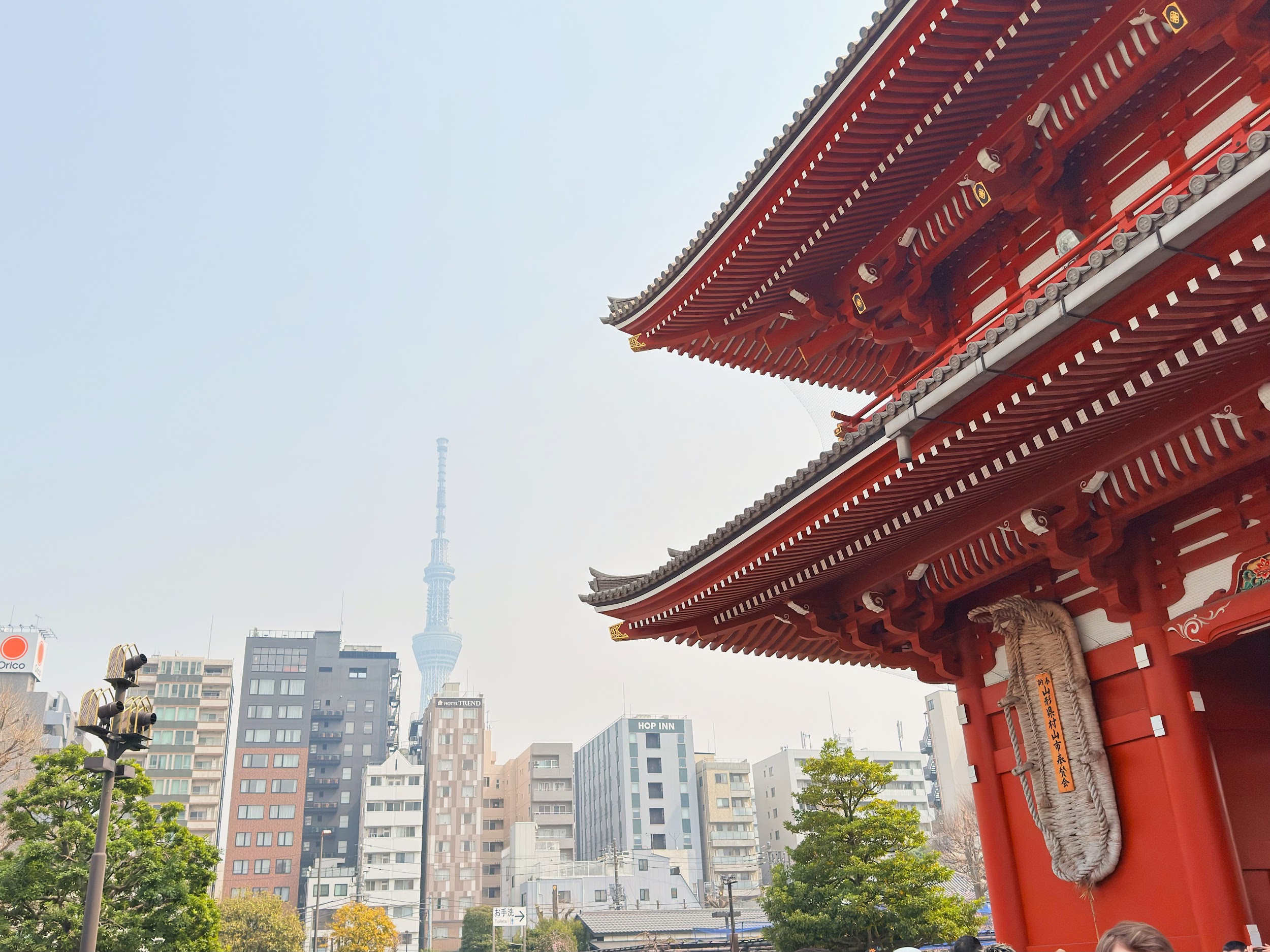 浅草寺_東京スカイツリー