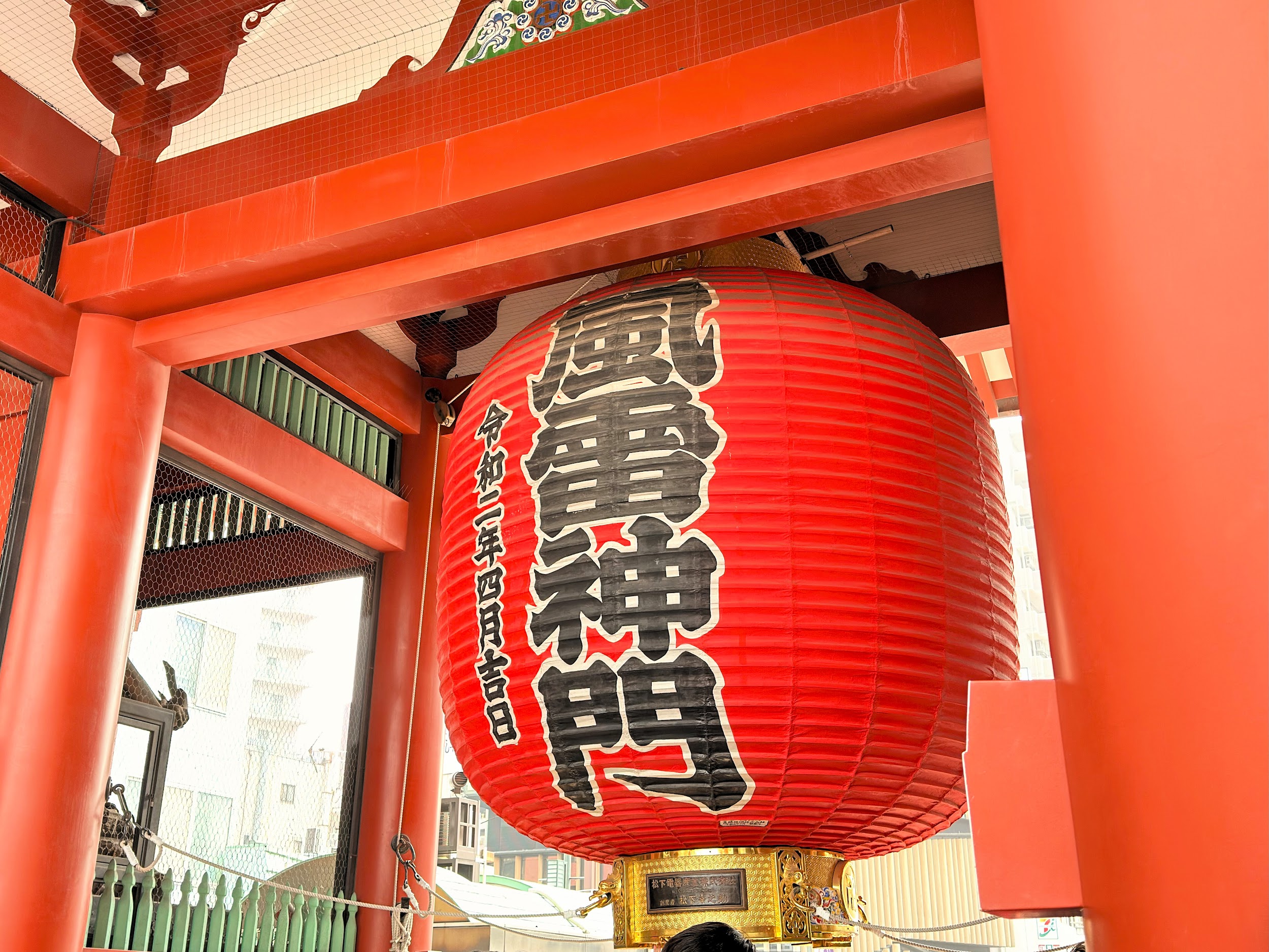 浅草寺_「雷門」の正式名称「風雷神門」