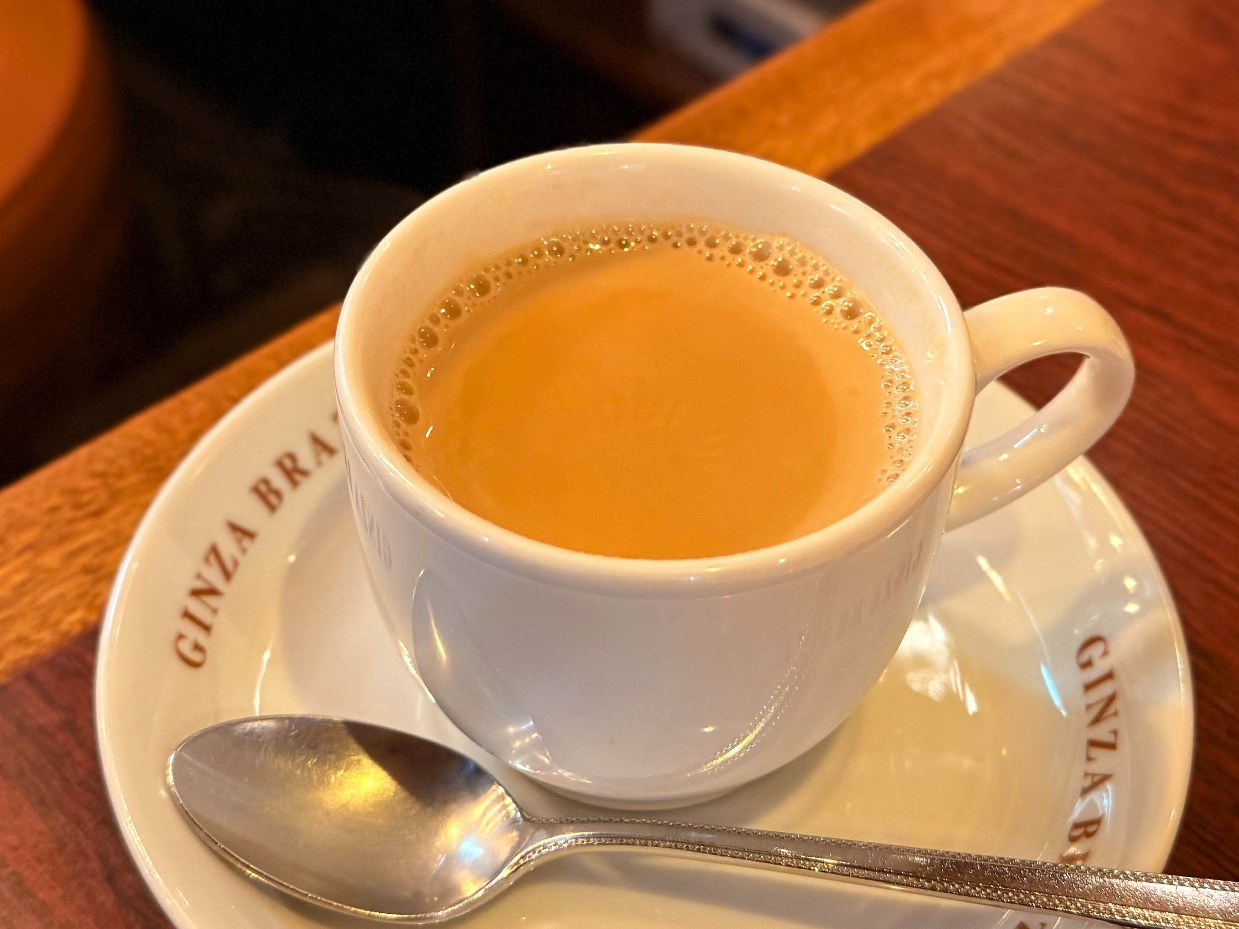 銀座ブラジル 浅草支店_カフェオレ