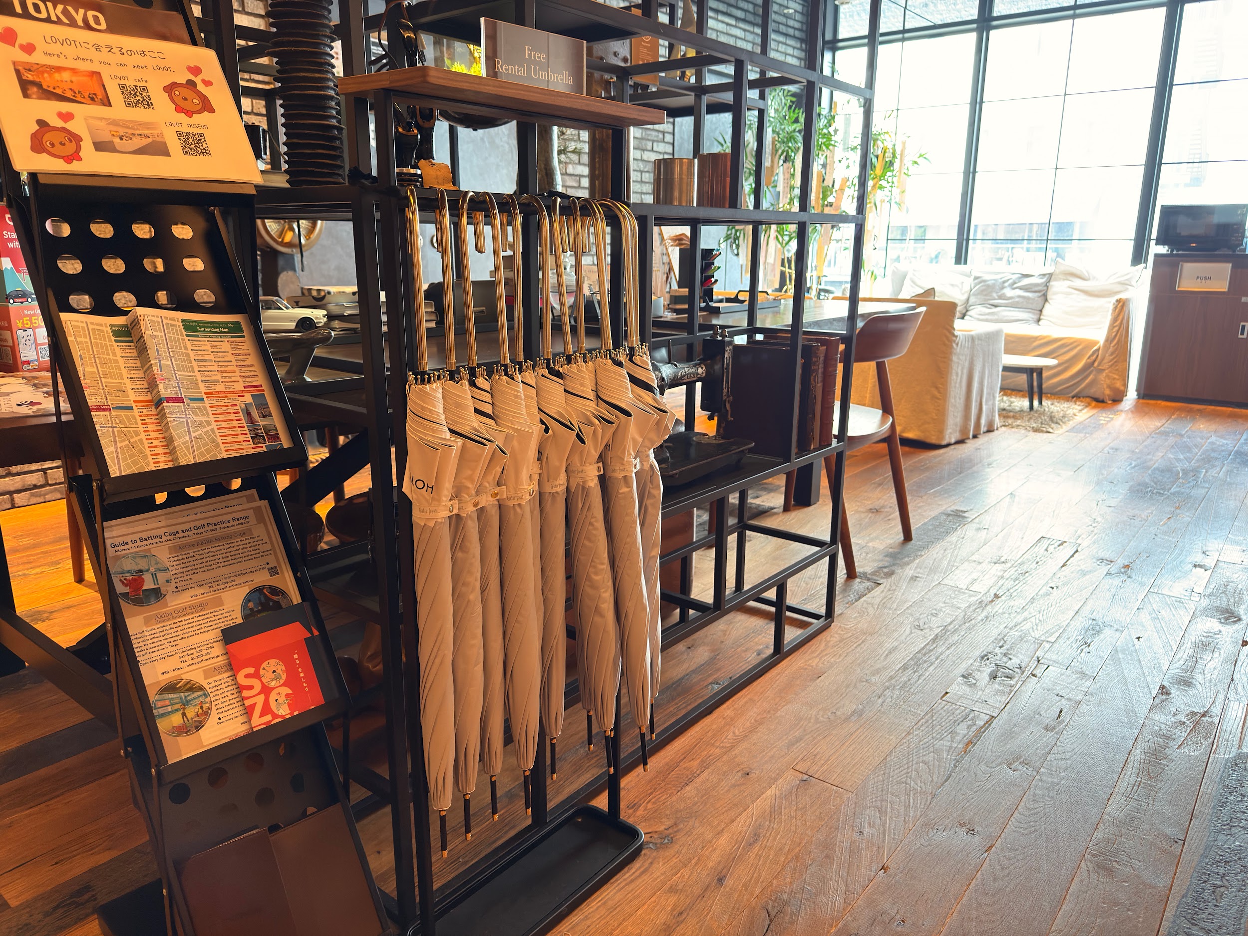 ホテルリソル秋葉原_傘の貸出