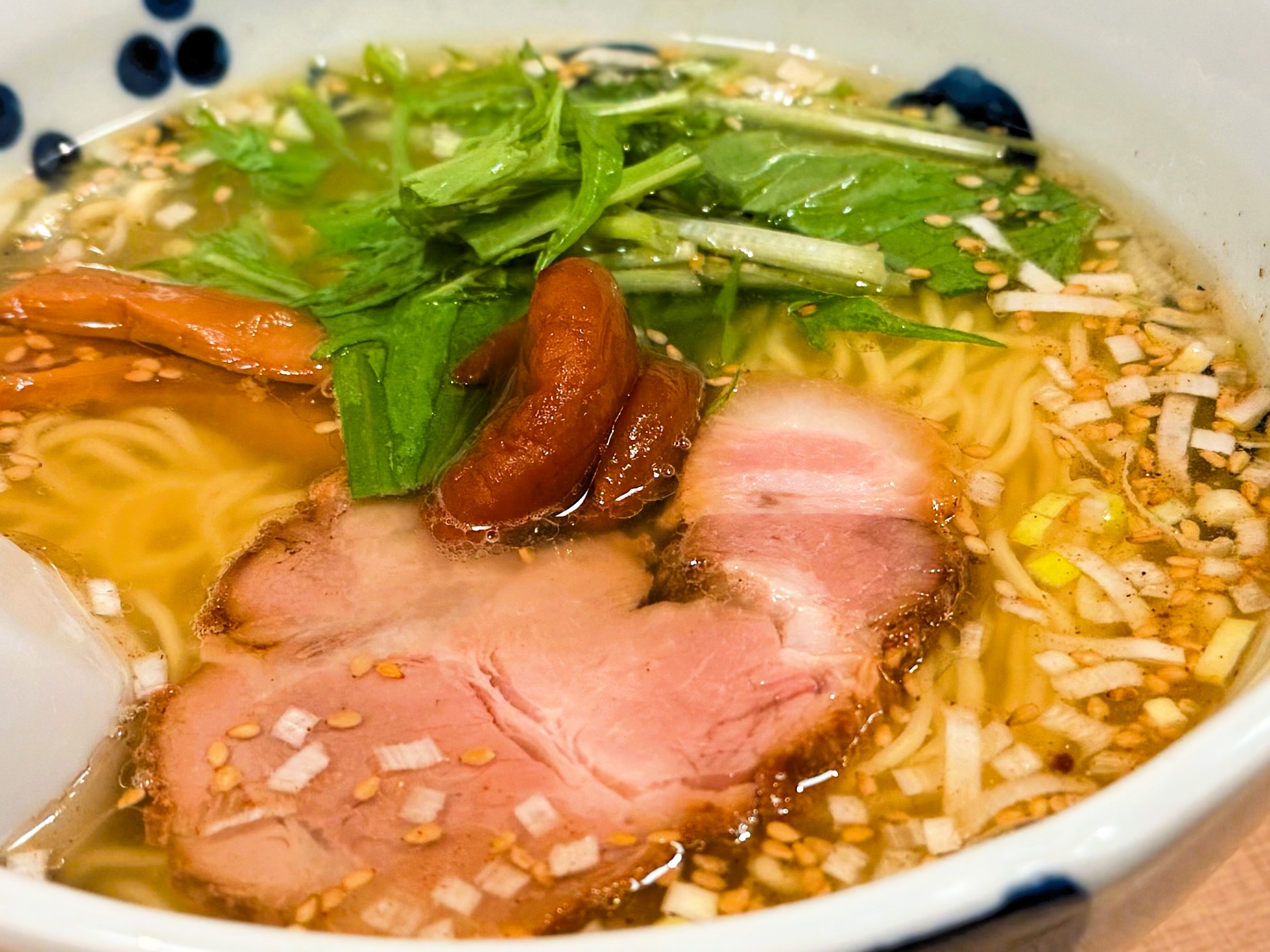 浅草名代らーめん与ろゐ屋_梅しおらーめん