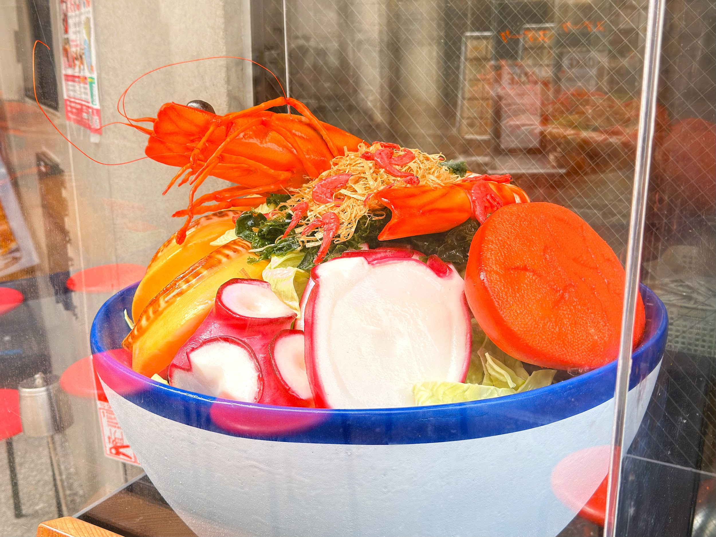浅草もんじゃ もんろう_海鮮お好み焼きのオブジェ