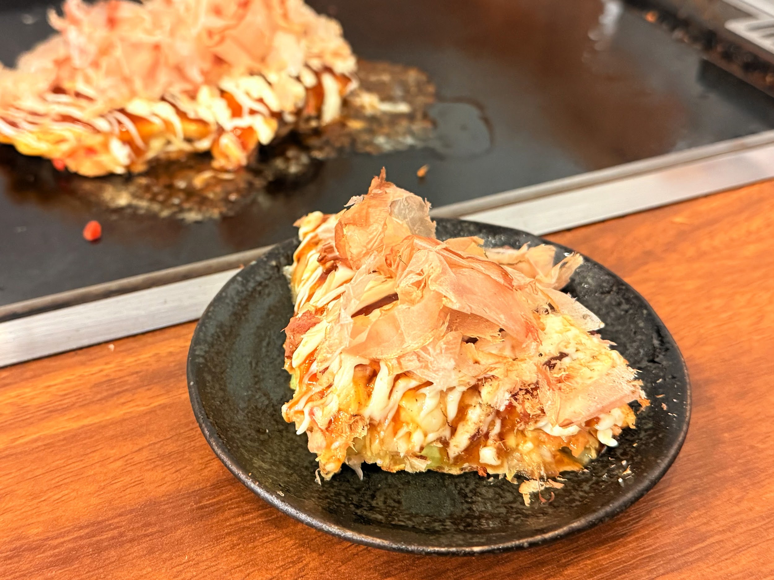 浅草もんじゃ もんろう_お好み焼き「豚天」