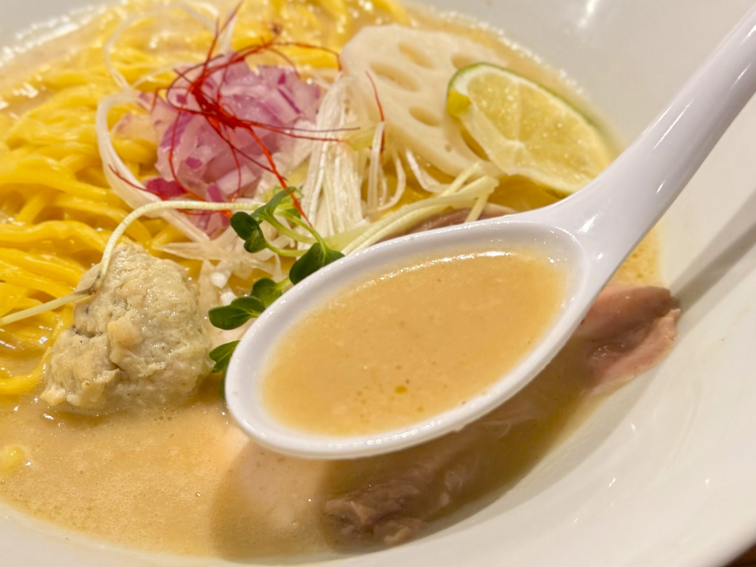 東京 鶏白湯ラーメン ゆきかげ 浅草本店_濃厚 鶏白湯ラーメン
