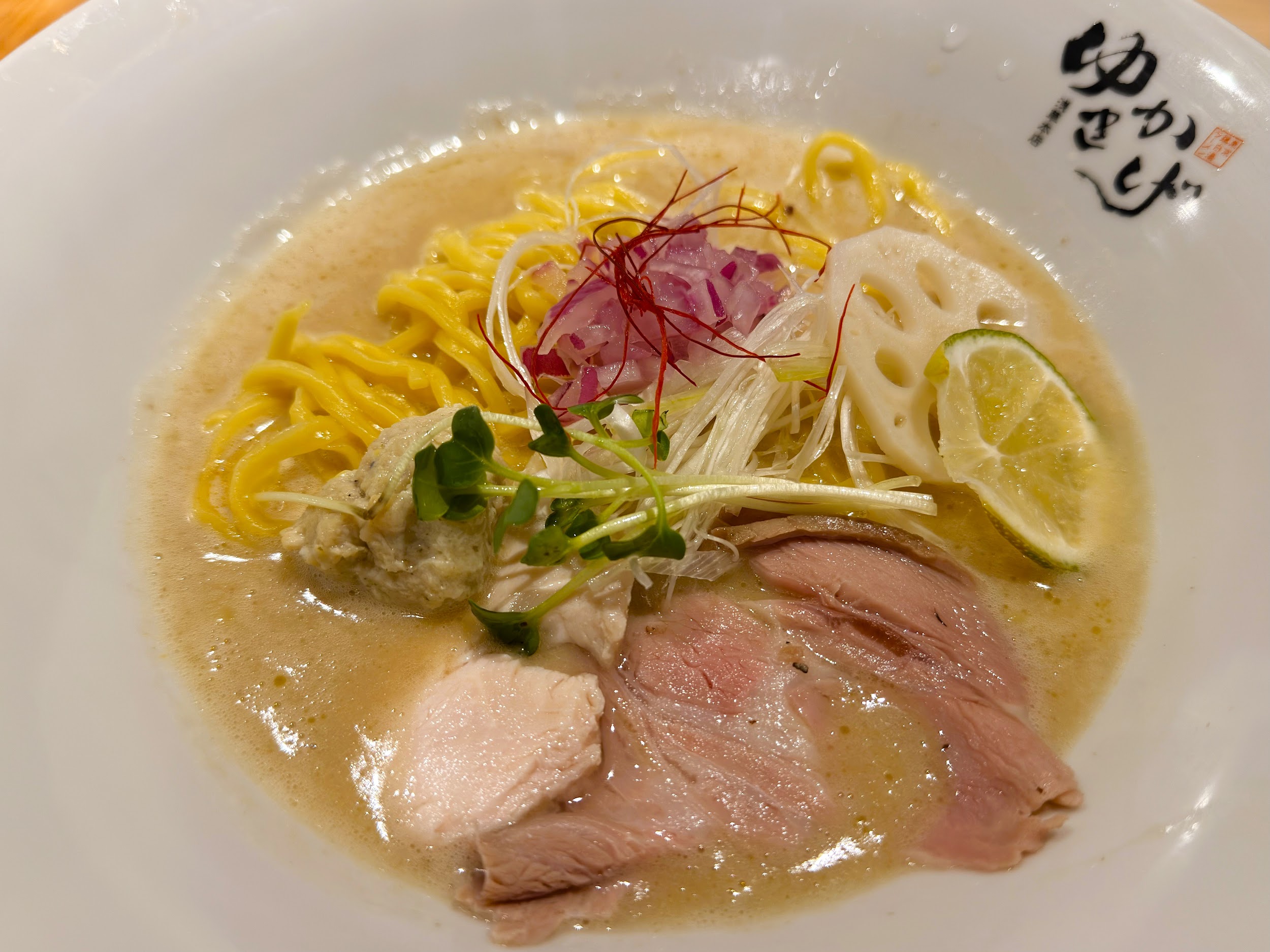 東京 鶏白湯ラーメン ゆきかげ 浅草本店_濃厚 鶏白湯ラーメン