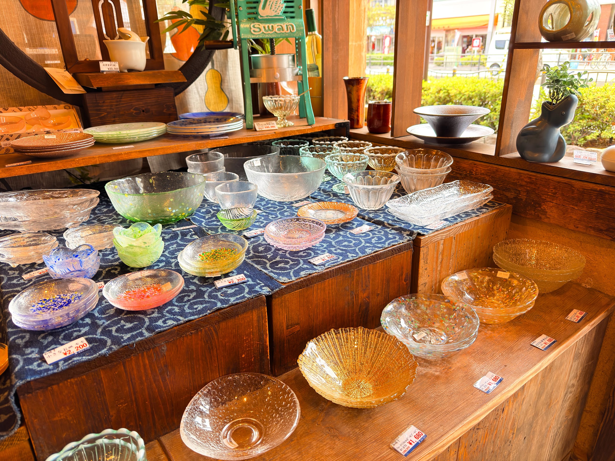 かっぱ橋道具街_ガラス食器