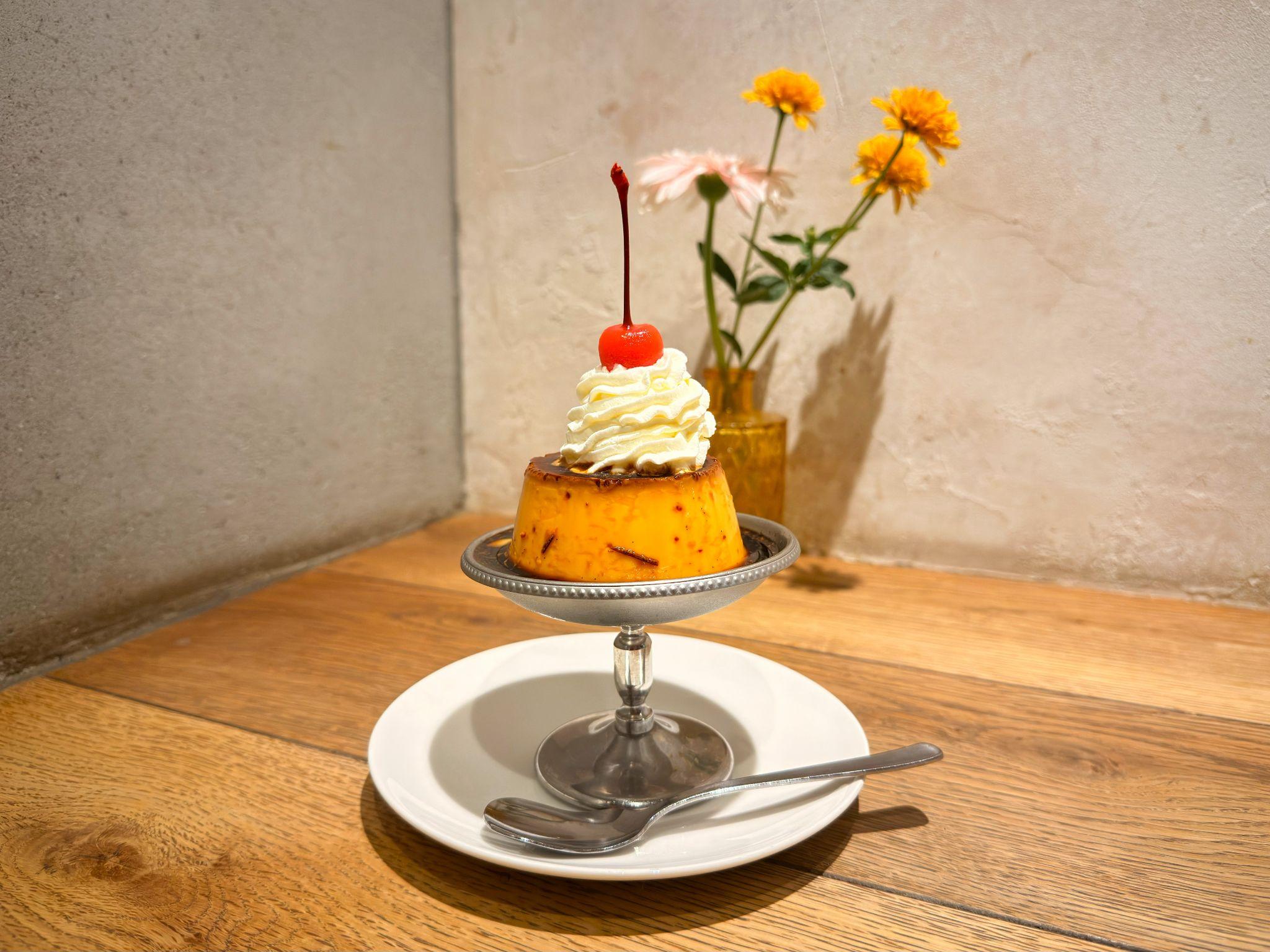 フェブラリーカフェ_焦がしカラメル濃厚プリン