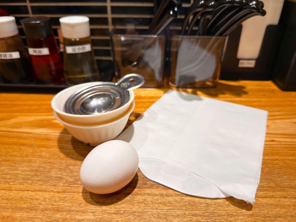 浅草 熟成味噌らーめん のりあき・美々_無料の生玉子