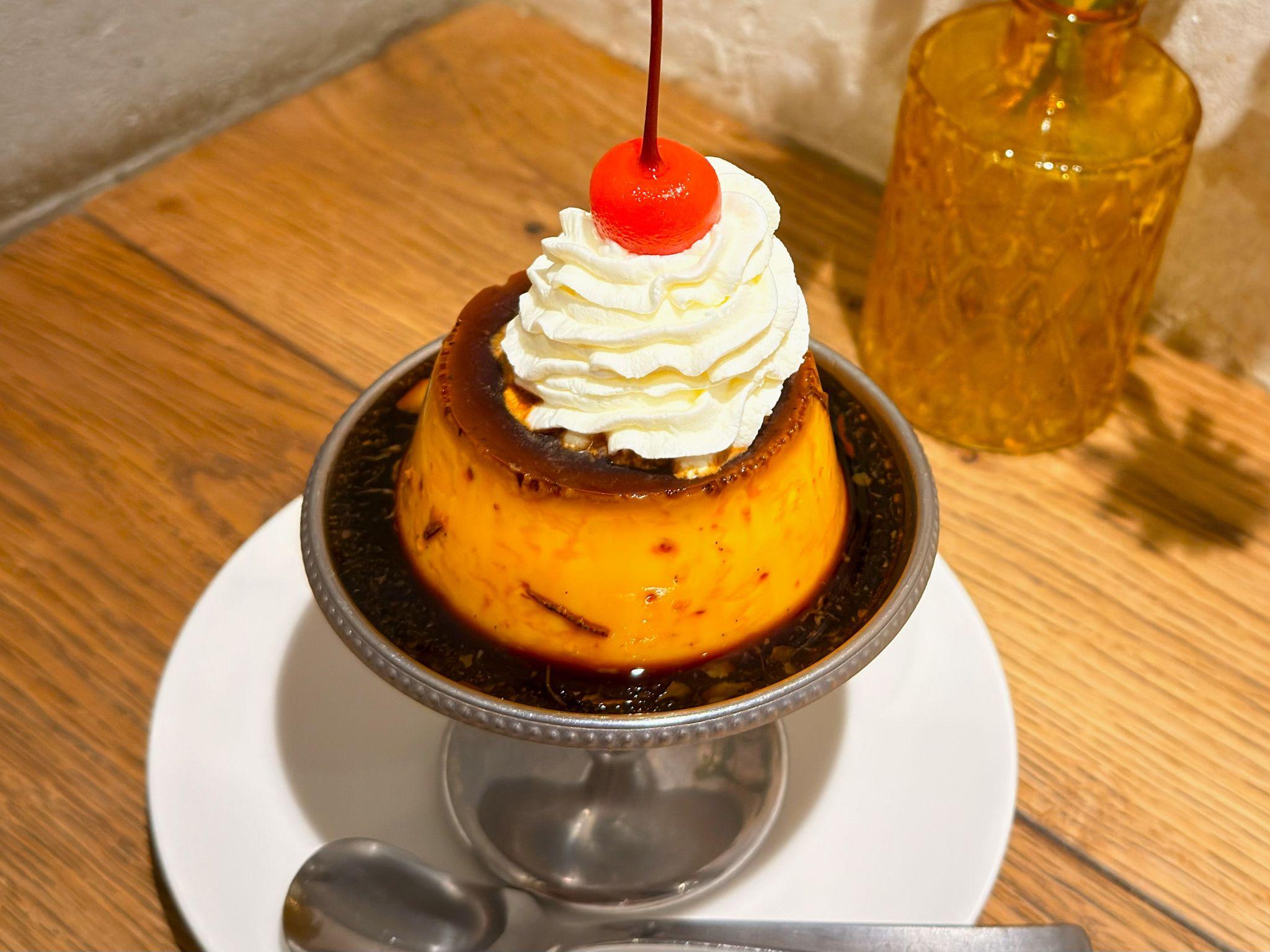 フェブラリーカフェ_焦がしカラメル濃厚プリン