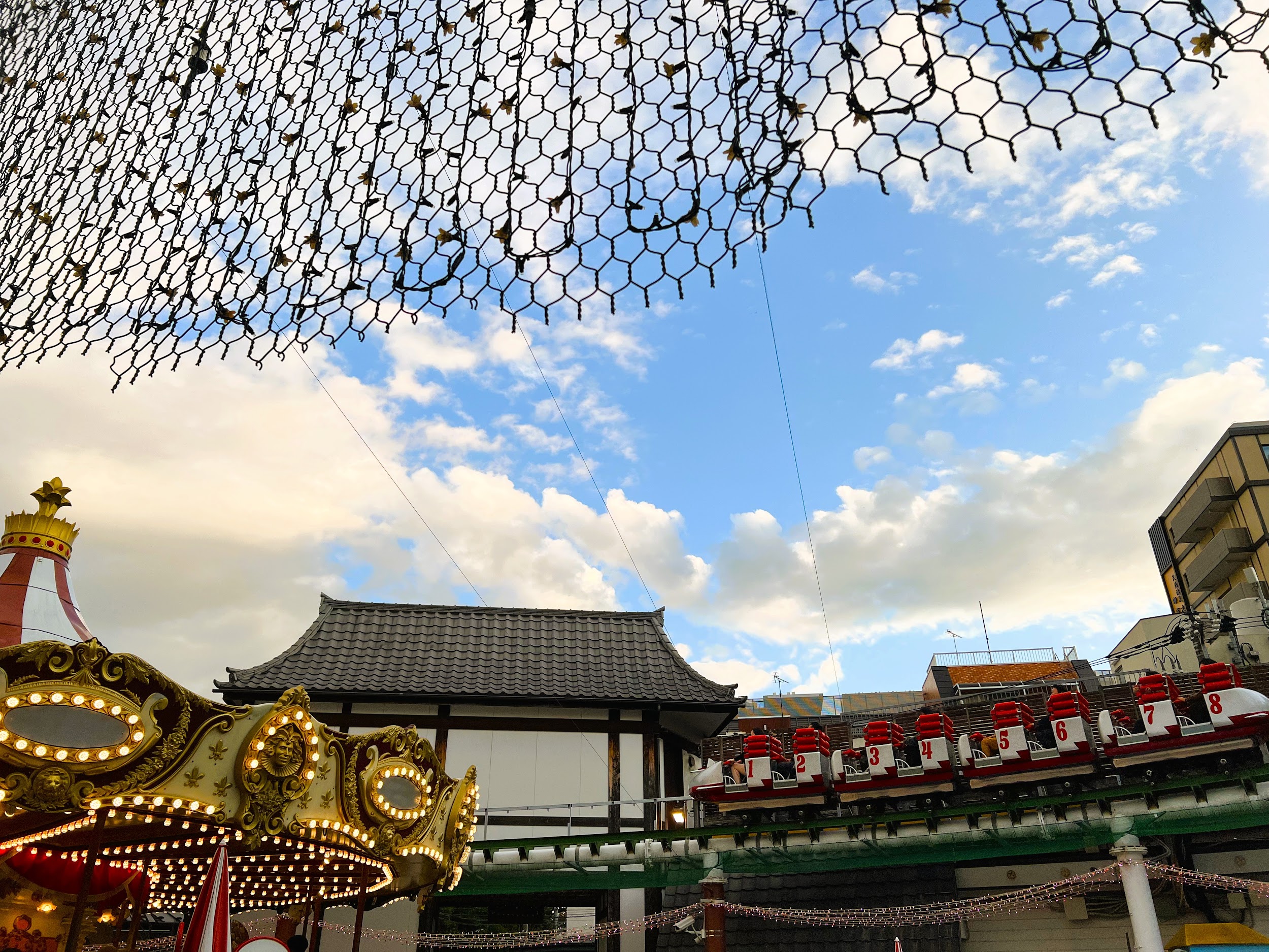 浅草 花やしき_ローラーコースター