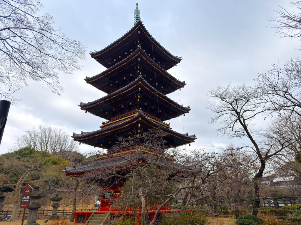 上野動物園_五重塔