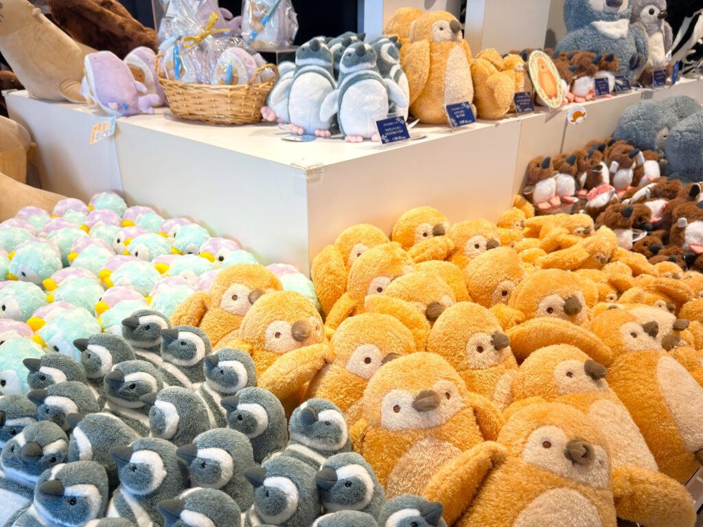 すみだ水族館_海の生き物たちのぬいぐるみ