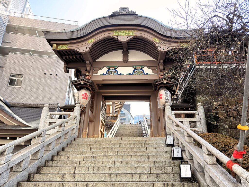 湯島天満宮_階段