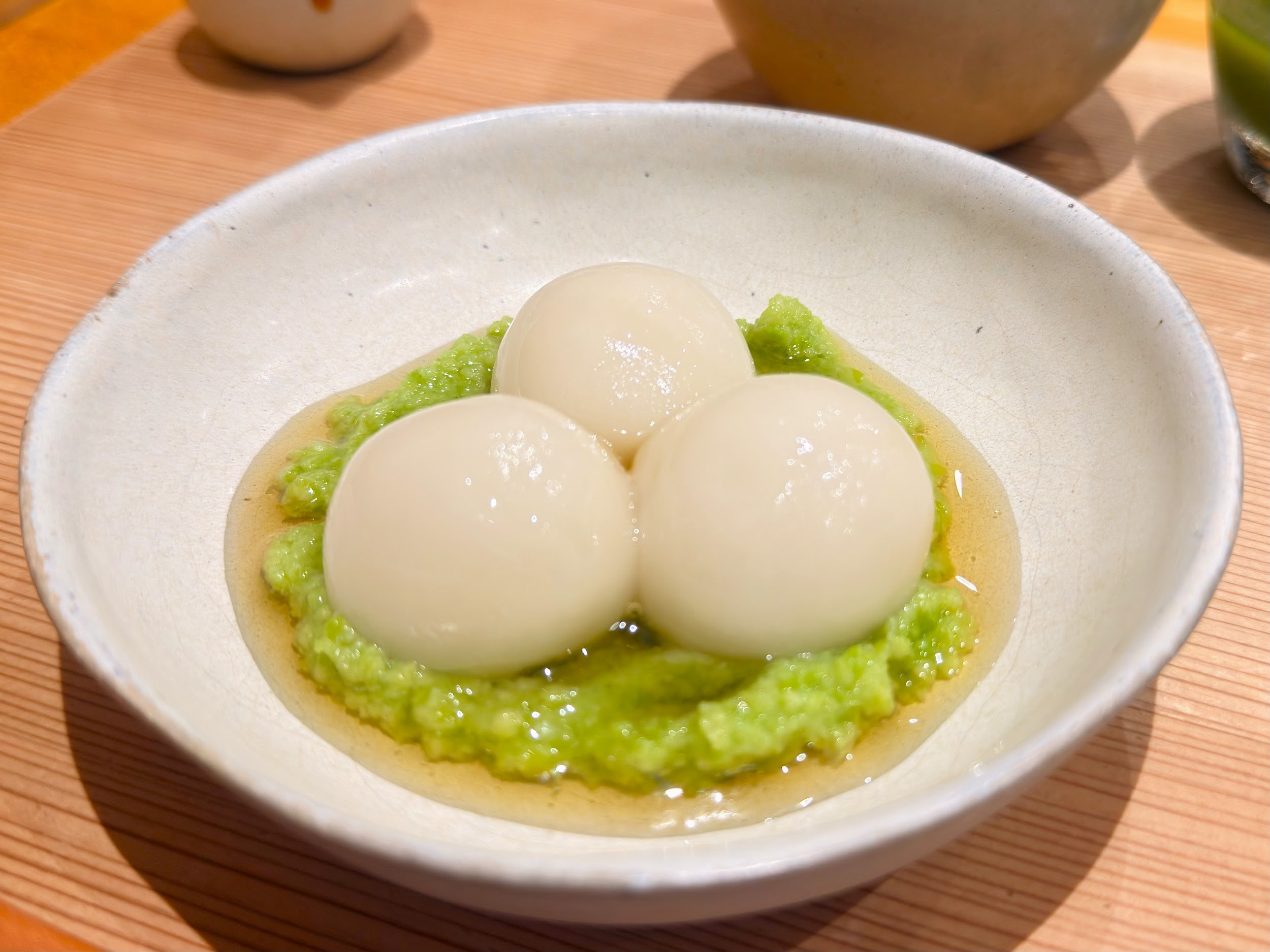 甘味みつや_「ずんだ」の白玉